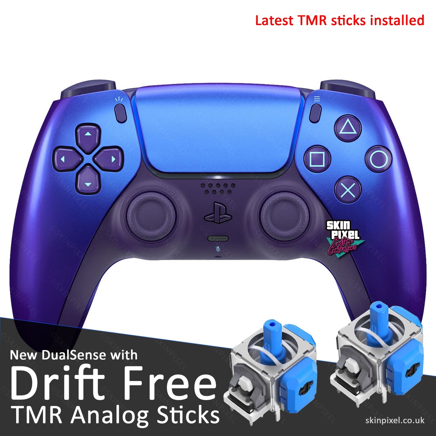 DualSense - Upgraded with TMR Sticks