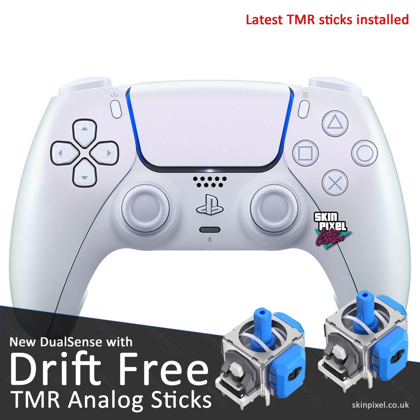 DualSense - Upgraded with TMR Sticks