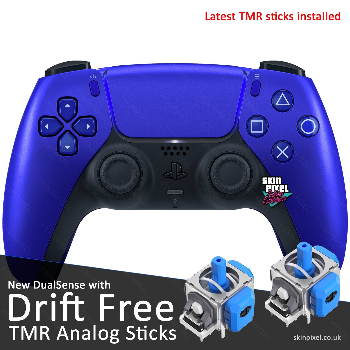 DualSense - Upgraded with TMR Sticks