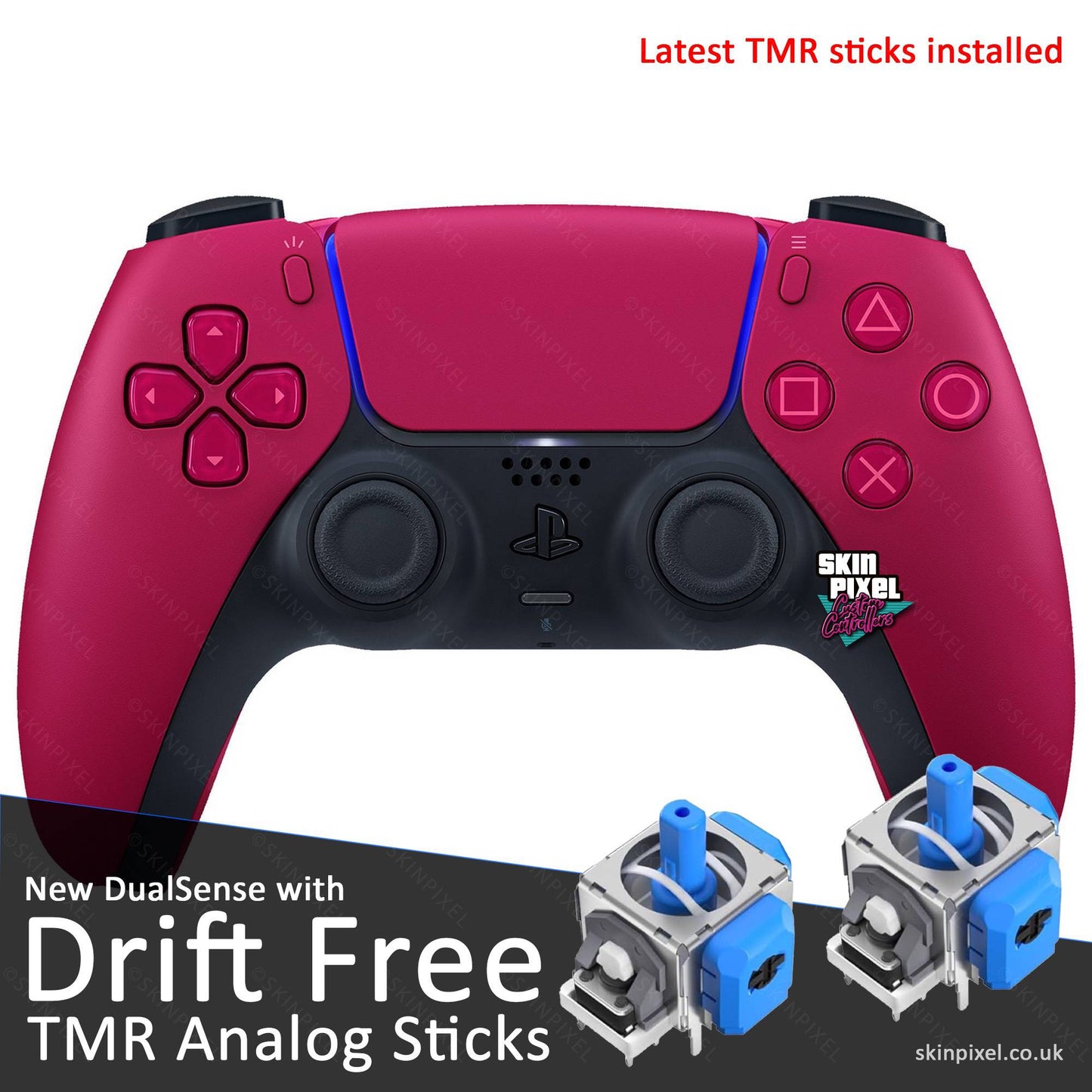 DualSense - Upgraded with TMR Sticks