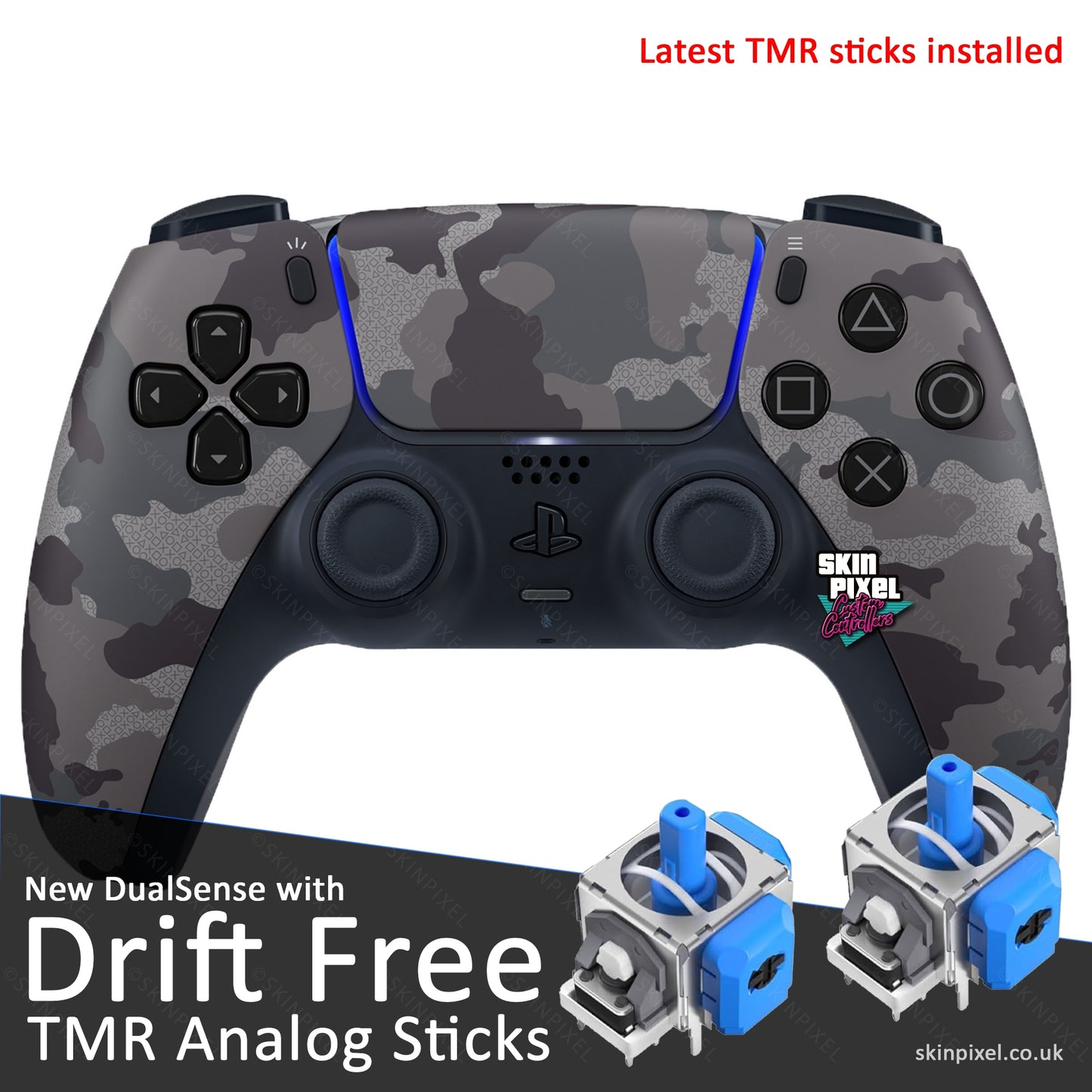 DualSense - Upgraded with TMR Sticks