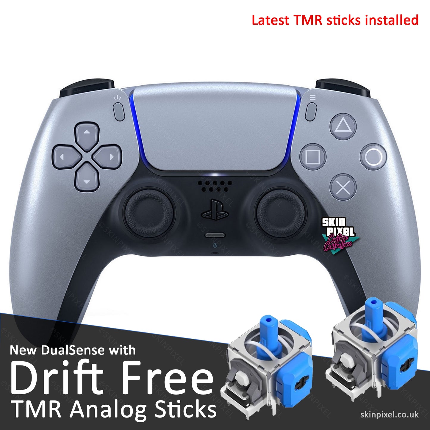 DualSense - Upgraded with TMR Sticks