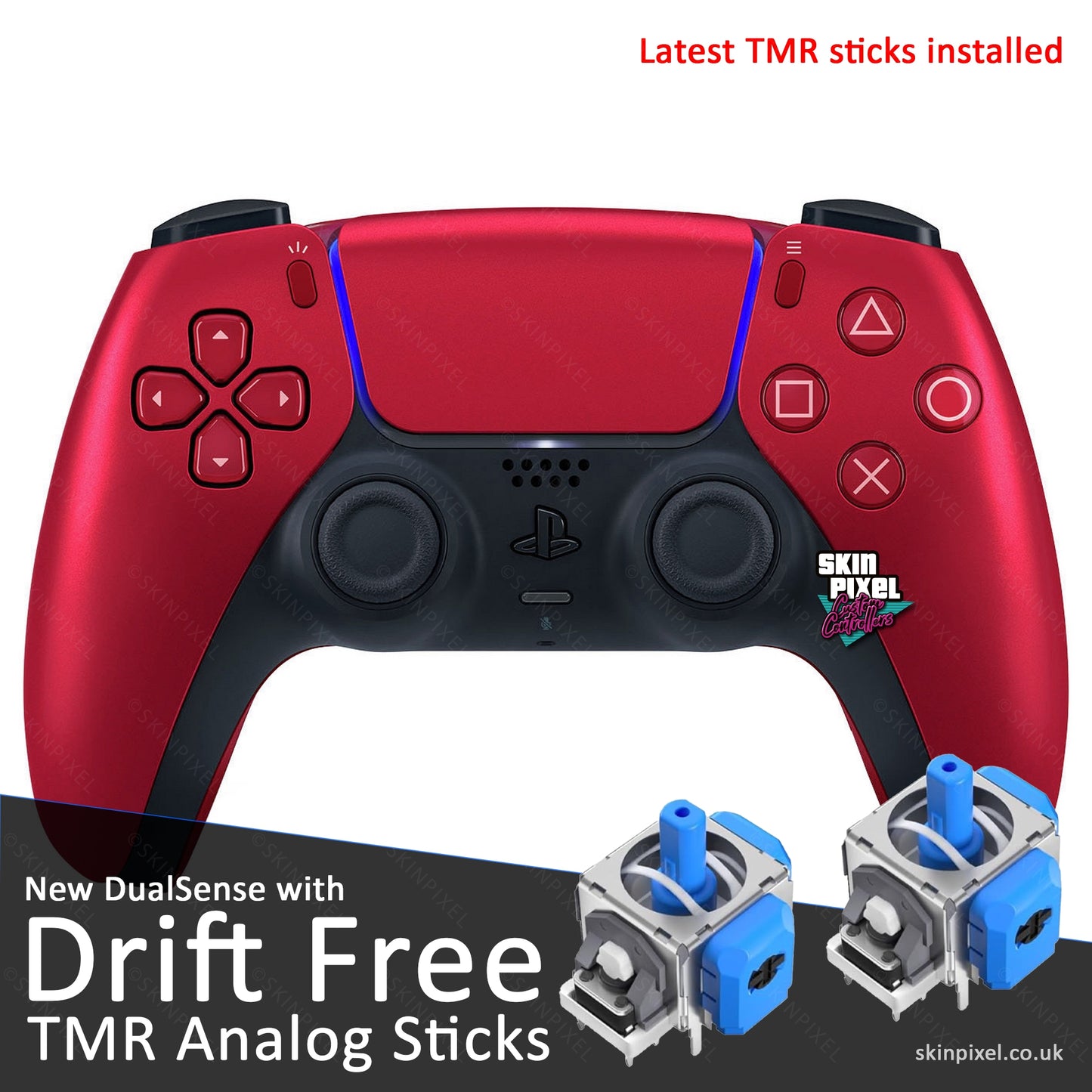 DualSense - Upgraded with TMR Sticks