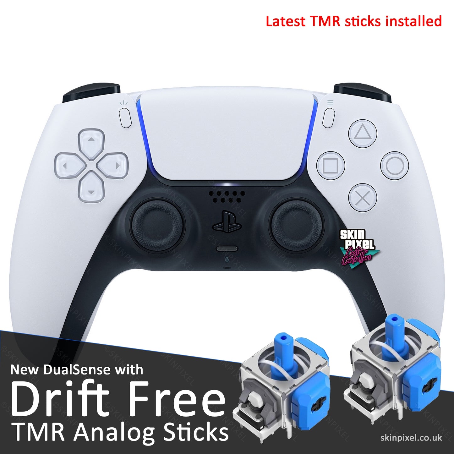DualSense - Upgraded with TMR Sticks