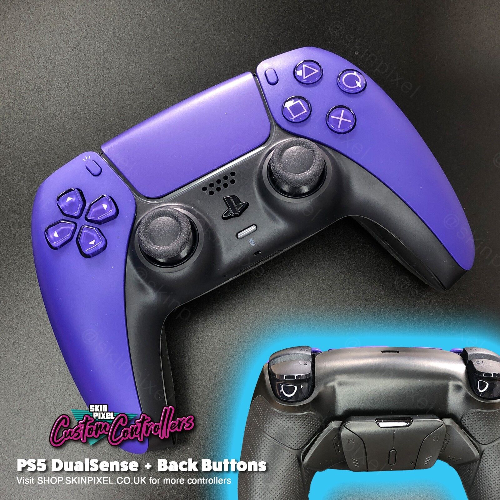 Galactic Purple PS5 shops Controller