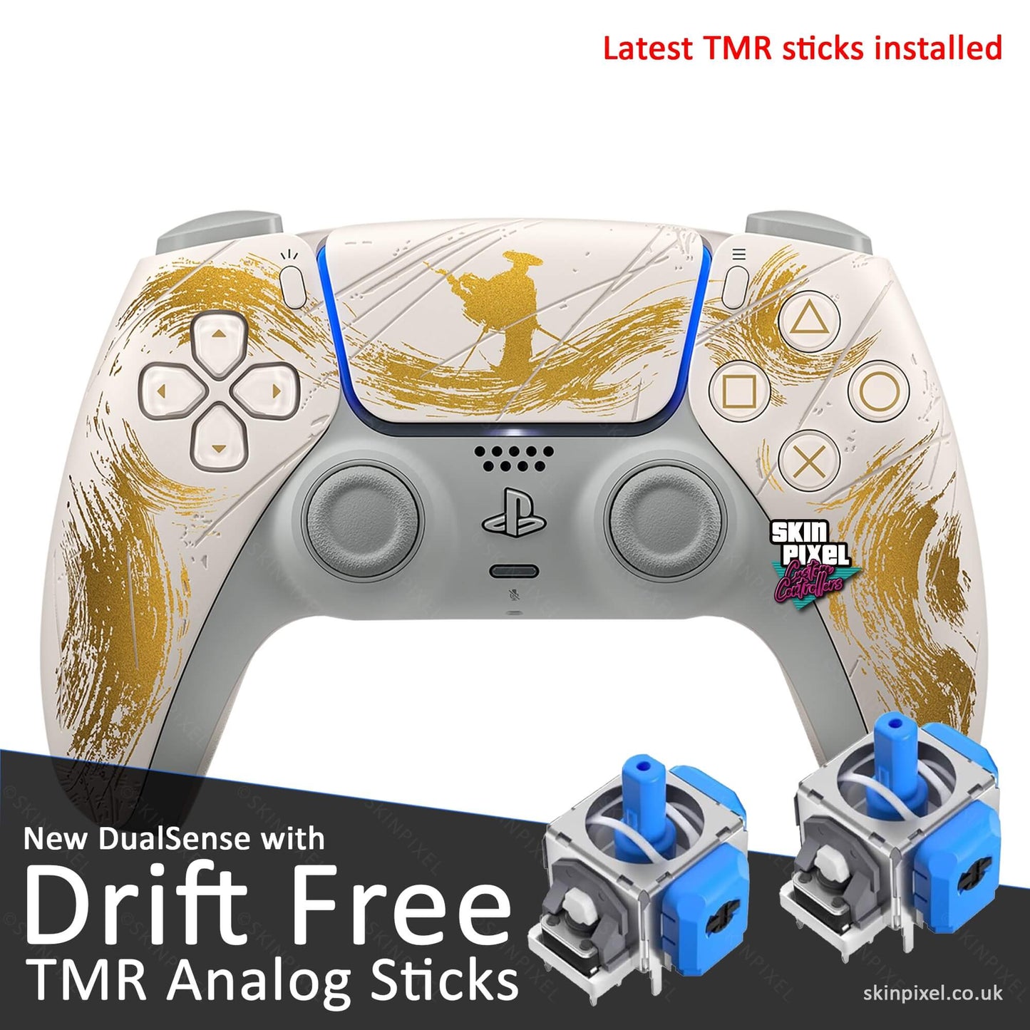 Limited Edition DualSense - Upgraded With TMR Sticks