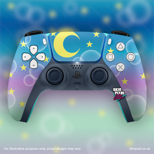 Stars & Moon - Dreamy Night Sky - DualSense