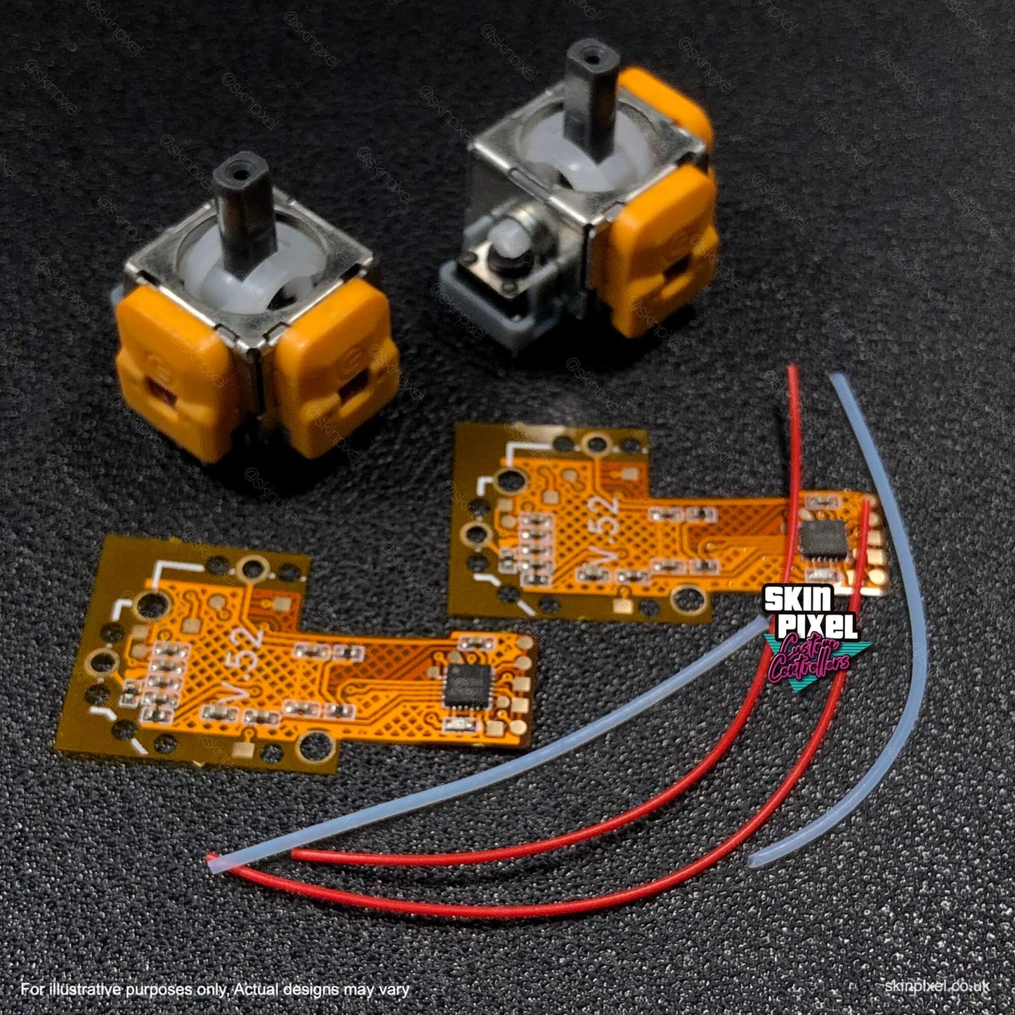 Hall Effect Upgraded Analog Stick Modules - PS5 DualSense Edge