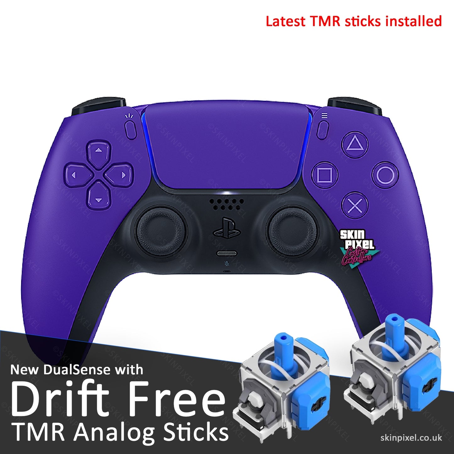 DualSense - Upgraded with TMR Sticks