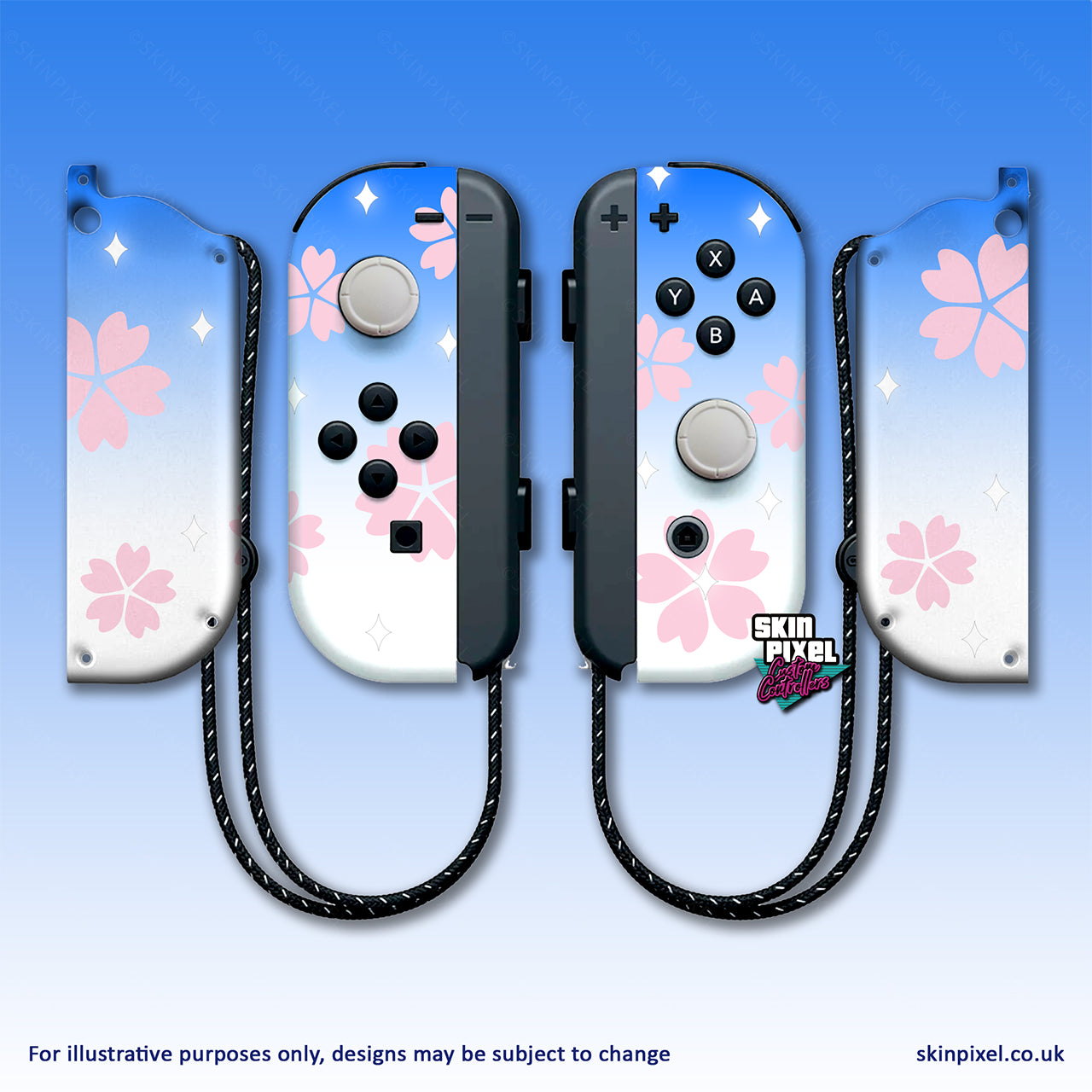 Sakura Blue Sky - Joy-Con