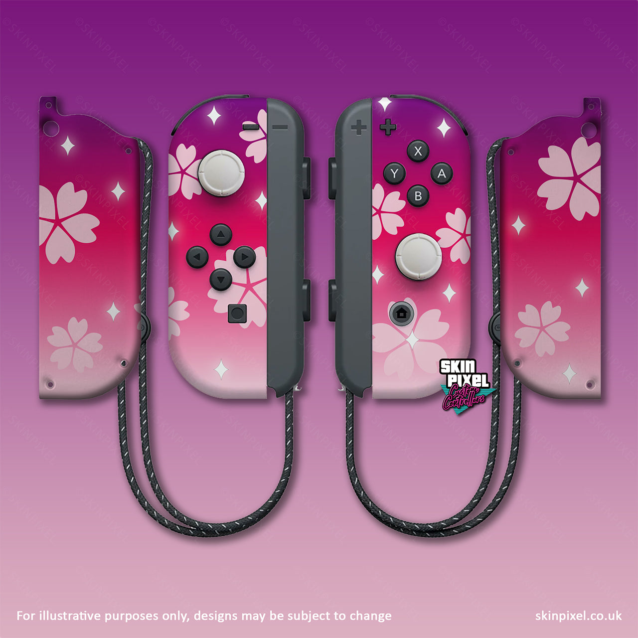 Sakura Red Sky - Joy-Con