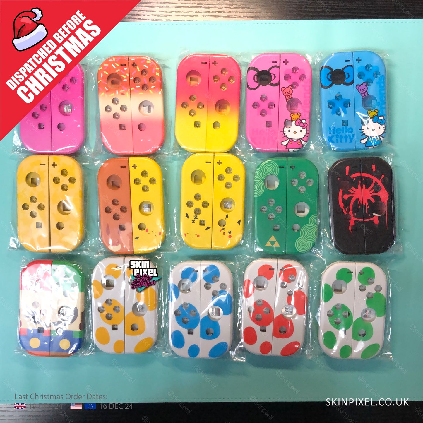 Customised Joy Con XMAS 2024 Collection