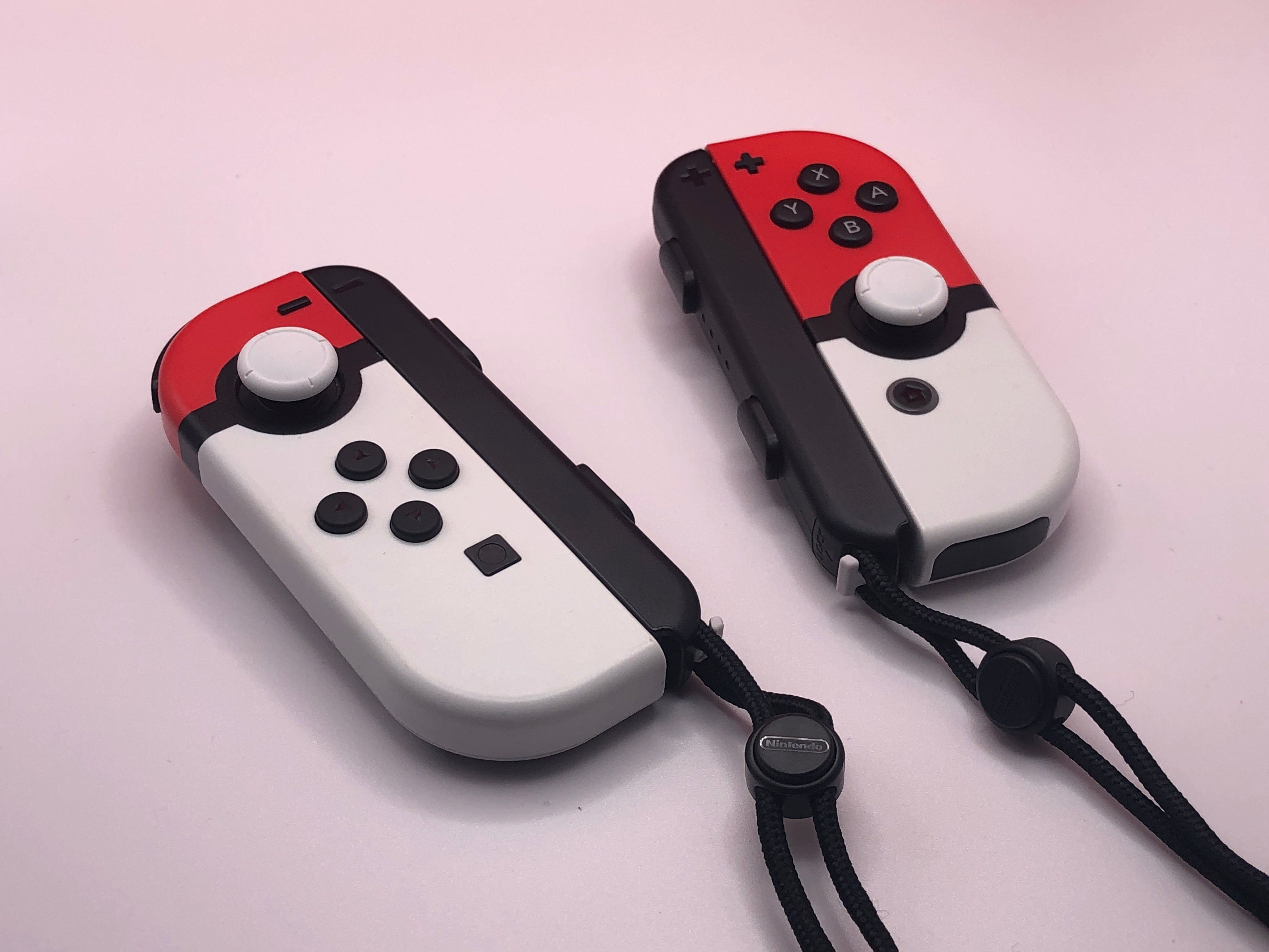 Nintendo Poké-ball themed 2024 Joy-cons Controllers